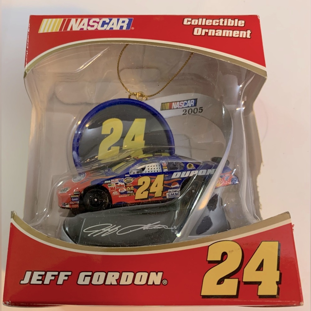 Collectible Jeff Gordon Christmas Ornament